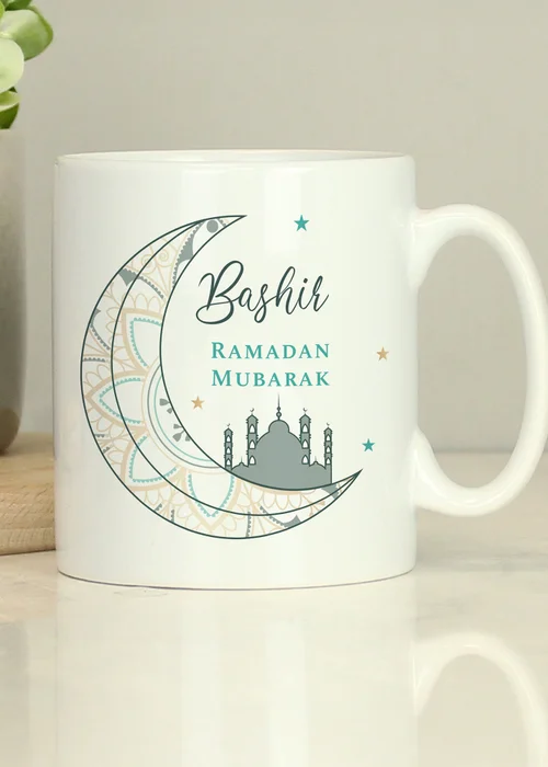 Personalised Memento Company White Eid & Ramadan Mug - One Size Image 2