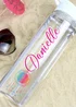 Personalised Memento Company Clear Dream Catcher Water Bottle - One Size Image 2