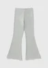 Girls Grey Flared Leggings (7-15yrs) - Age 14 Years Image 1