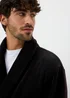 Black Dressing Gown - Small Image 2