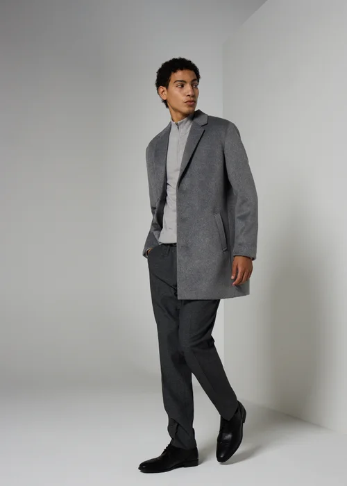 Taylor & Wright Grey Overcoat - XS Image 4