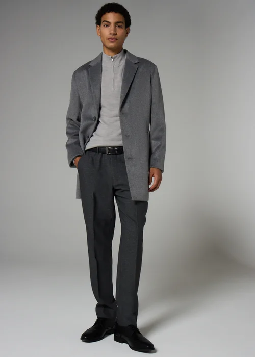 Taylor & Wright Grey Overcoat - XS Image 1