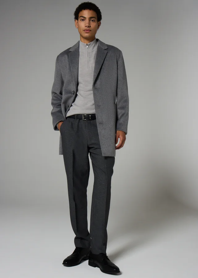 Taylor & Wright Grey Overcoat