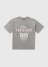 Girls Grey Acid Wash San Diego T-Shirt (7-15yrs) - Age 15 Years Image 1