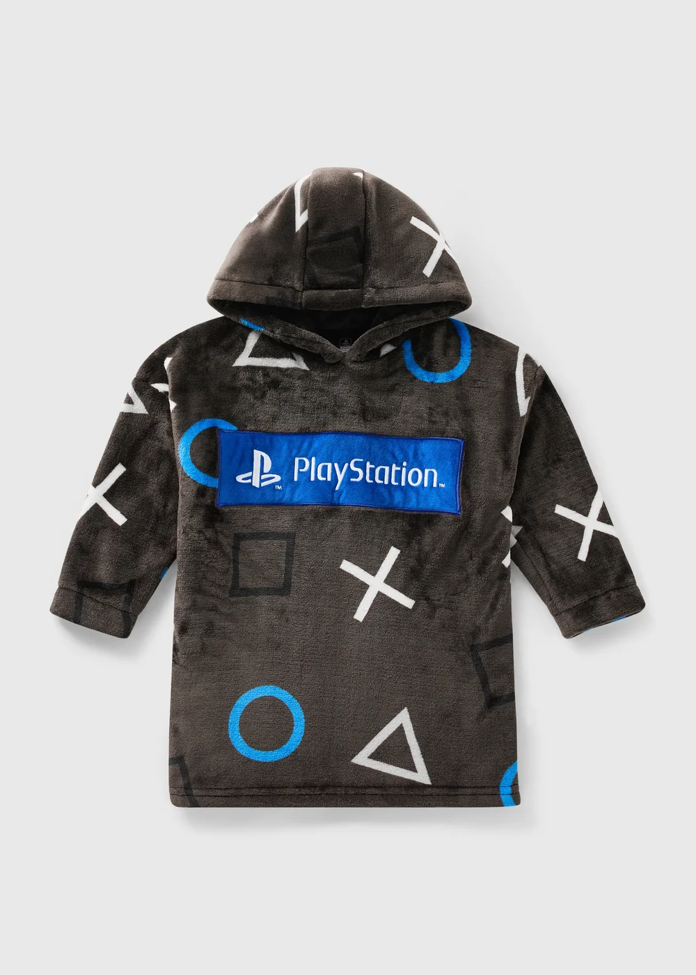 Playstation Black Snuggle Hoodie (3-13yrs) - Small Image 1