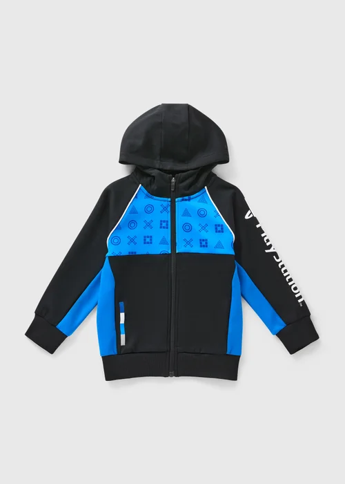 Playstation Blue Zip Up Hoodie (5-13yrs) - 5 Yrs Image 1