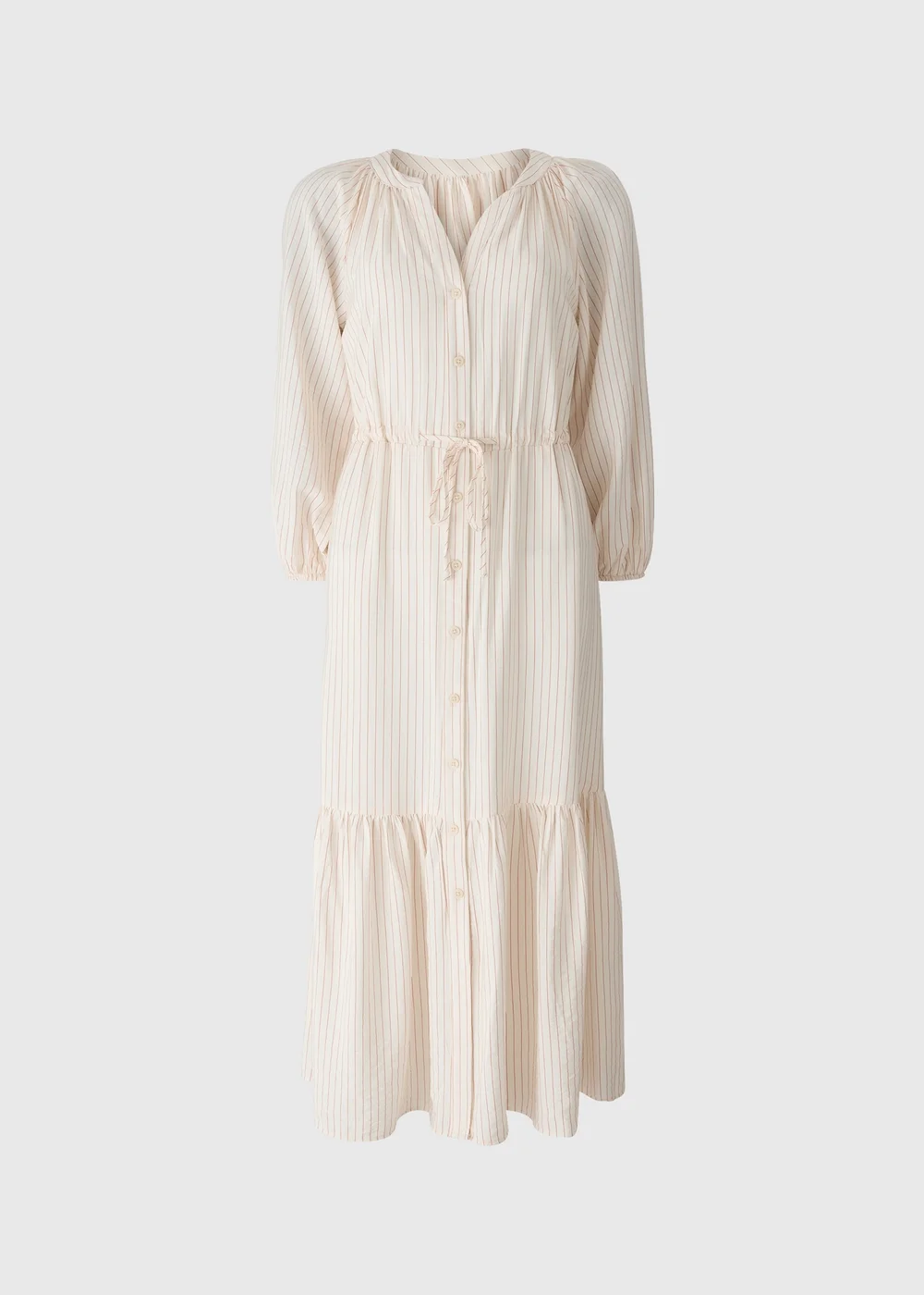 Pink Stripe Raglan Shirt Dress - Size 20 Image 2