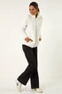 Roman White Soft Sherpa Fleece Jacket - XL Image 4