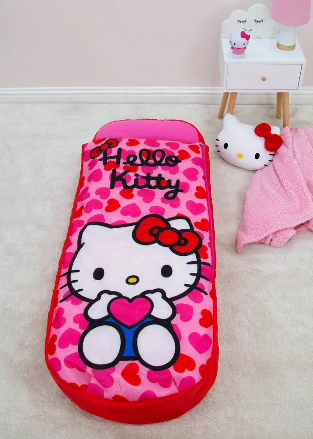 Hello Kitty Heart Inflatable Ready Bed Sleeping Bag