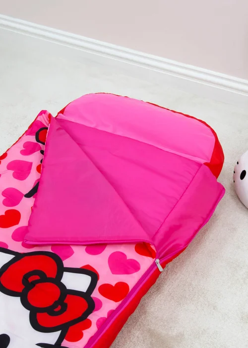 Hello Kitty Heart Inflatable Ready Bed Sleeping Bag - One Size Image 2