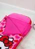 Hello Kitty Heart Inflatable Ready Bed Sleeping Bag - One Size Image 2