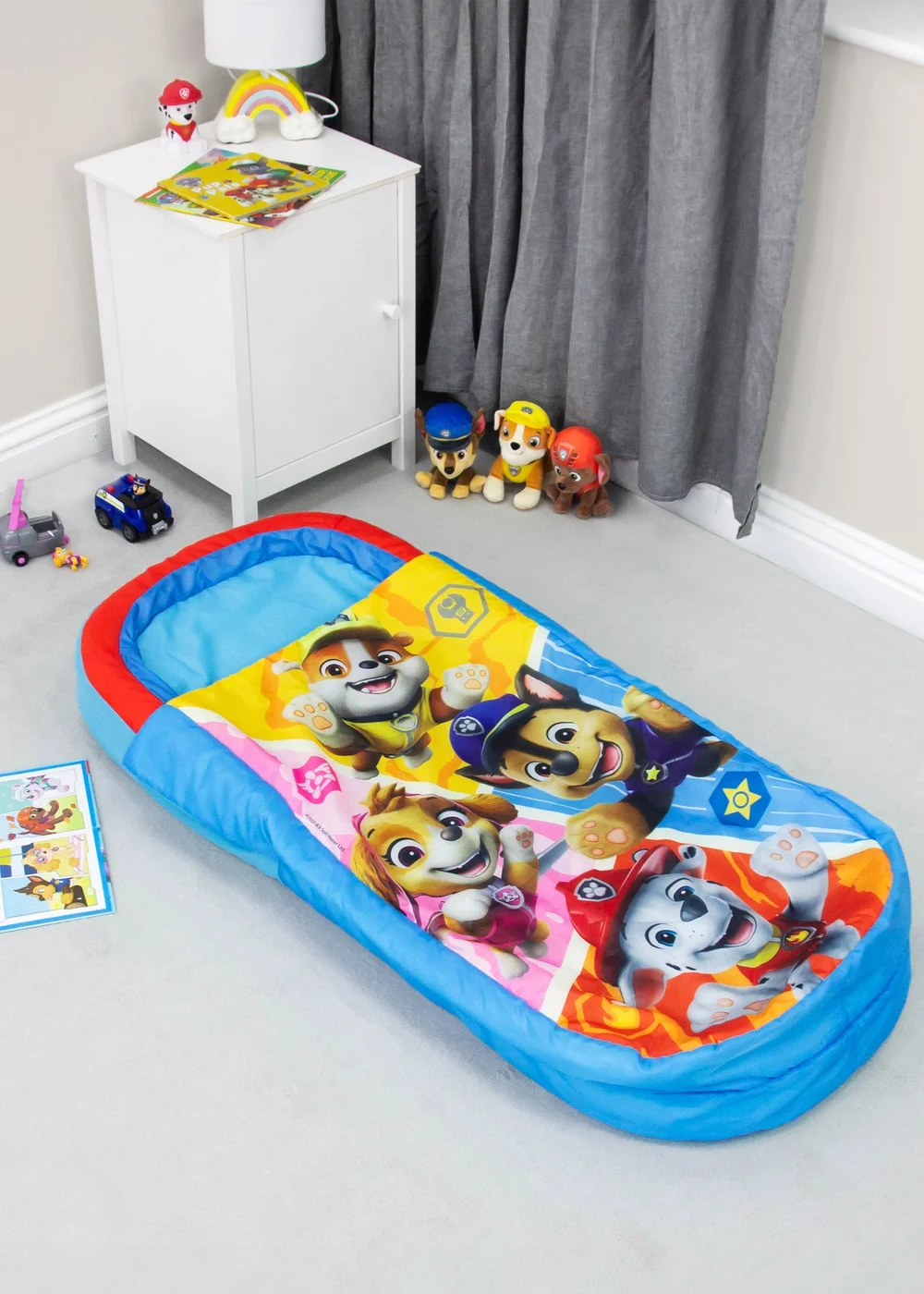 Paw Patrol My First Badges Inflatable Ready Bed - One Size Image 1