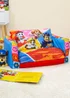 Paw Patrol Badges Flip Out Children Sofa - One Size Image 1