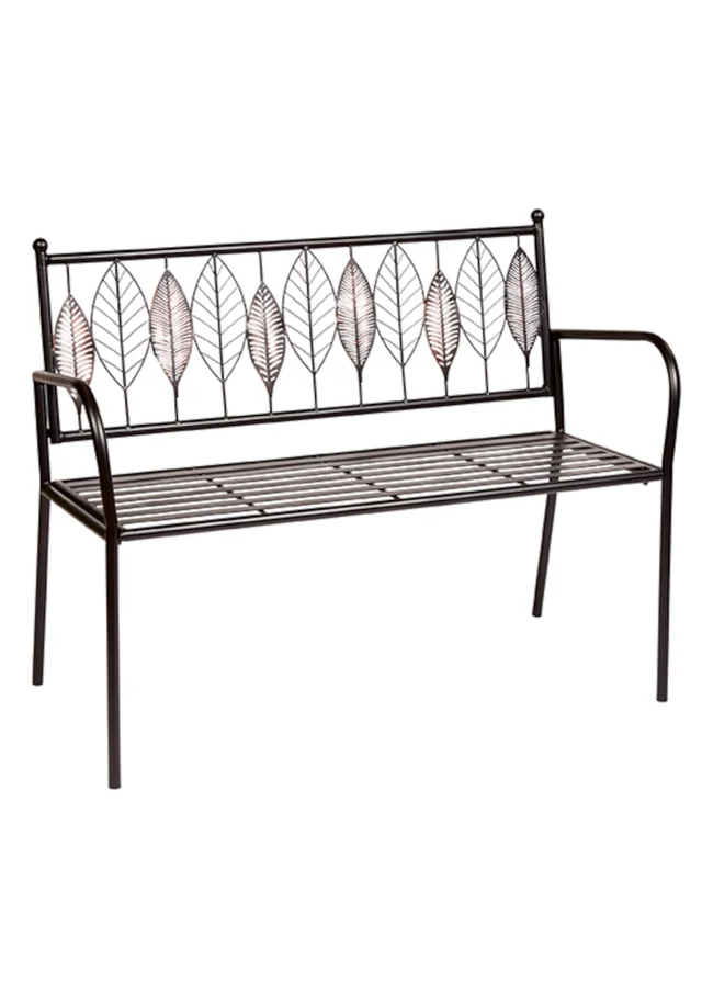 Premier Decorations Rustic Arboretum Brown & Black Garden Bench