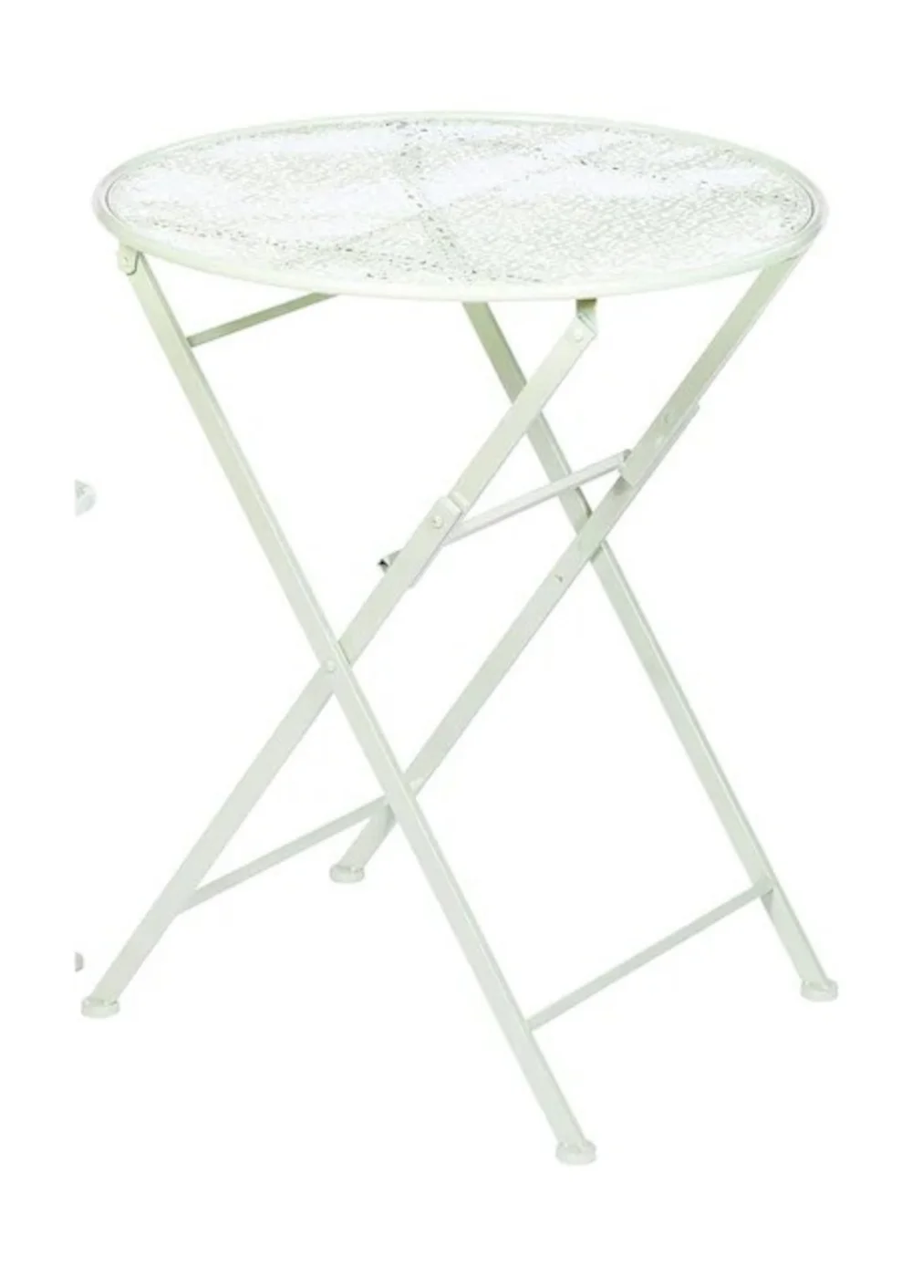 Premier Decorations Sage Green 2 Seater Metal Bistro Set - One Size Image 2
