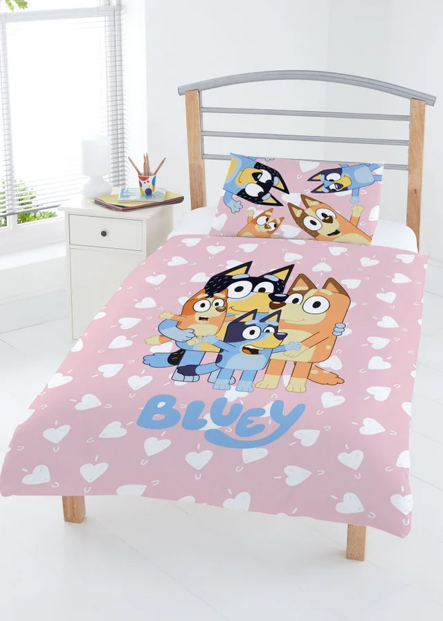 Bluey Pink Duvet Set