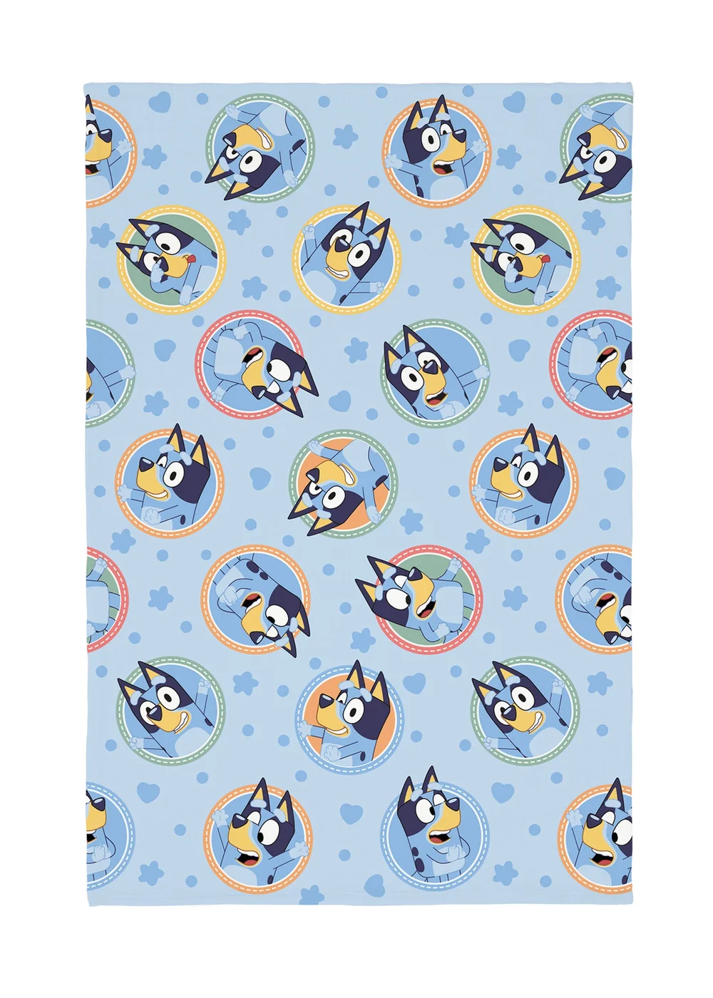 Bluey Blue Blanket - 100 x 150 Image 1