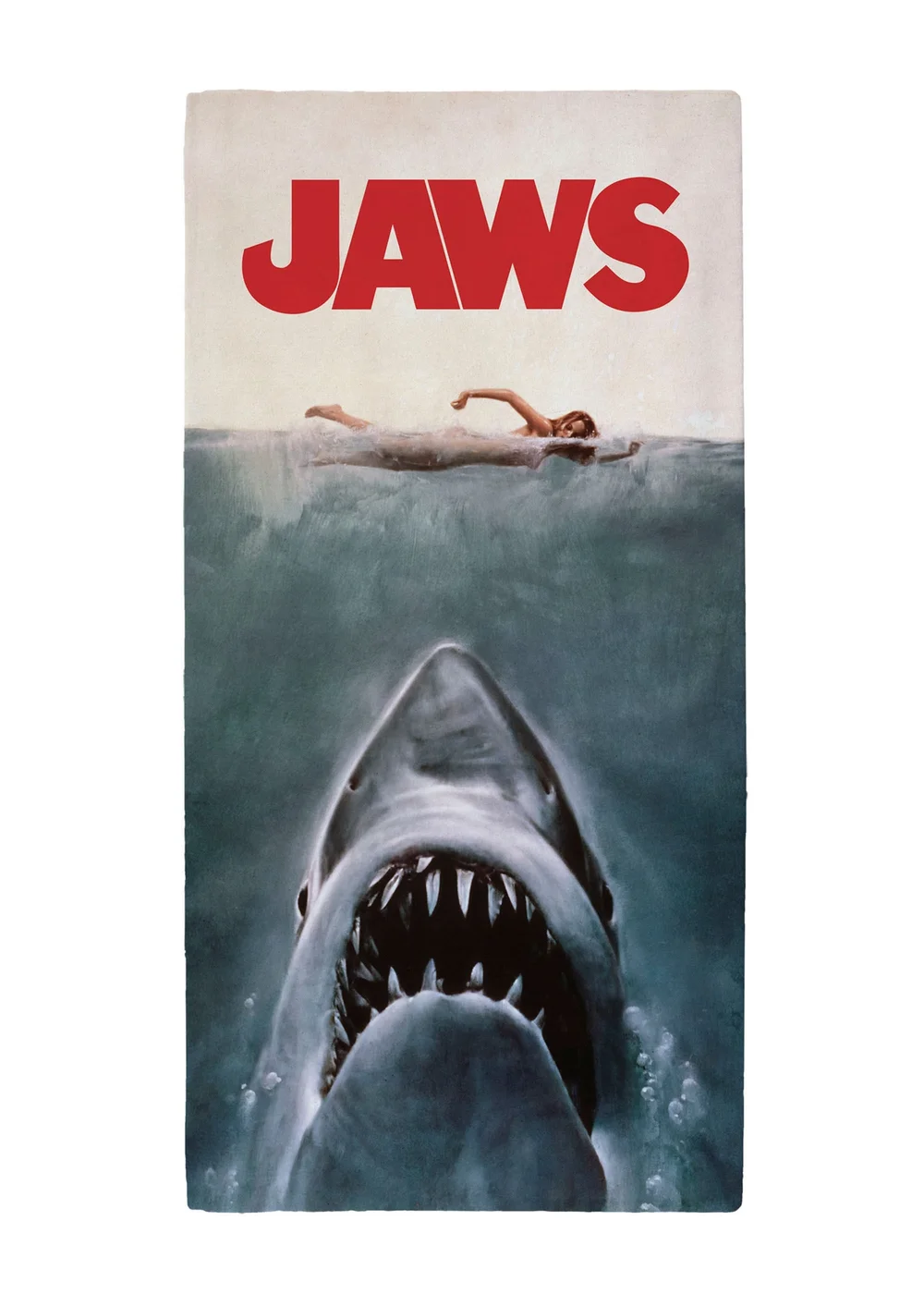 Jaws Blue Towel - 70 X 140 Image 1