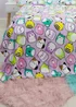 Squishmallows Purple Playful Fleece Colorful Throw - One Size Image 3