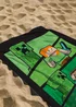 Minecraft Green Plater Beach Pool 100% Cotton Towel - One Size Image 2