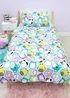 Squishmallows White Happy Brushed Microfiber Duvet Cover Set - Single Image 4