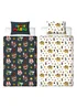 Nintendo Black Blackened Duvet Cover Set - Single Image 5