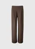 Brown Formal Waistband Trousers - Size 18 31 leg Image 4
