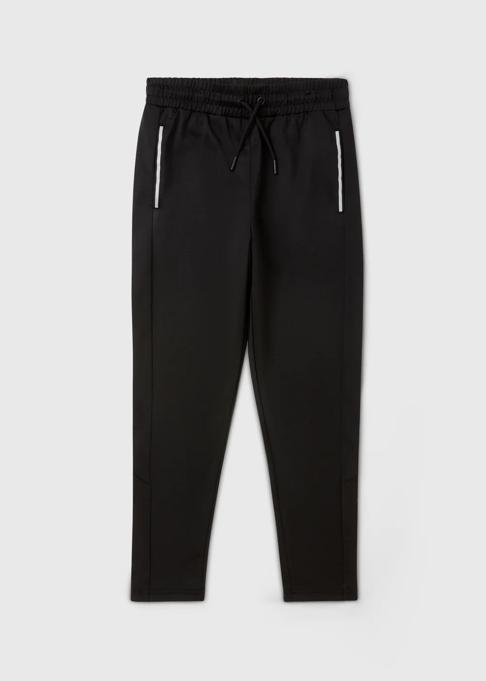 Boys Black Sport Jogging Co Ord Bottoms (7-15yrs) - Age 7 Years Image 1