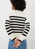 Cream Stripe Jumper - XXL Image 3