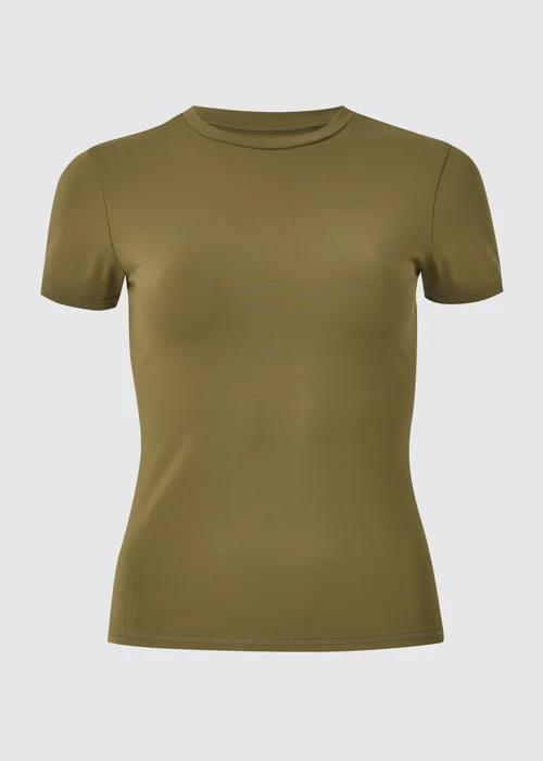 Souluxe Khaki Short Sleeve T Shirt - Size 12 Image 4