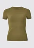 Souluxe Khaki Short Sleeve T Shirt - Size 12 Image 4