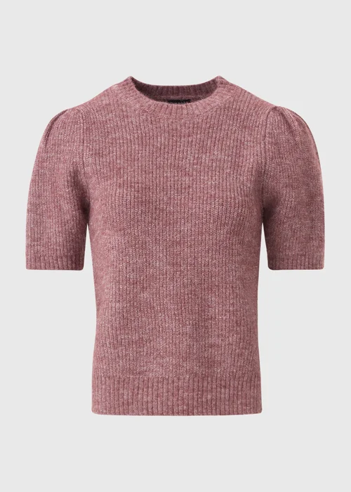 Et Vous Mauve Fluffy Knit Jumper - 12 Image 4