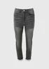 Grey Slim Skinny Comfort Jeans - Size 24 Image 2