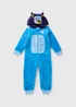Boys Bluey Blue Onesie (1-7yrs) - Age 3 - 4 Years Image 1
