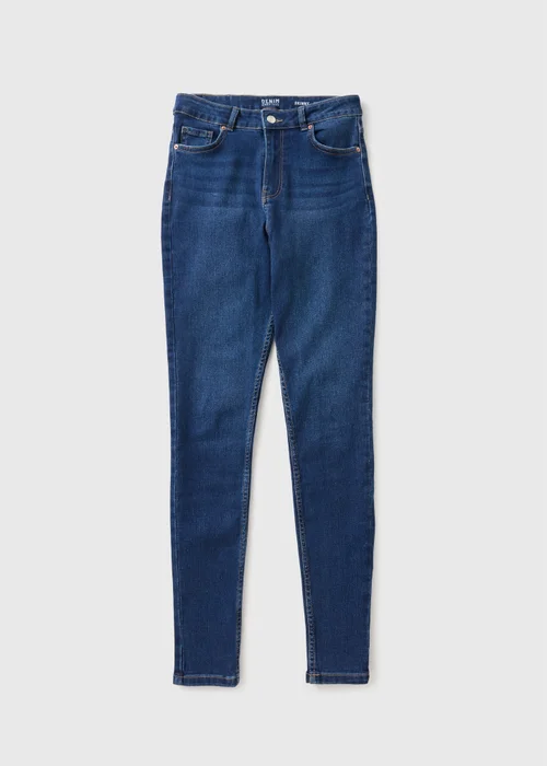 Darkwash April Skinny Jeggings - Size 24 29 leg Image 3