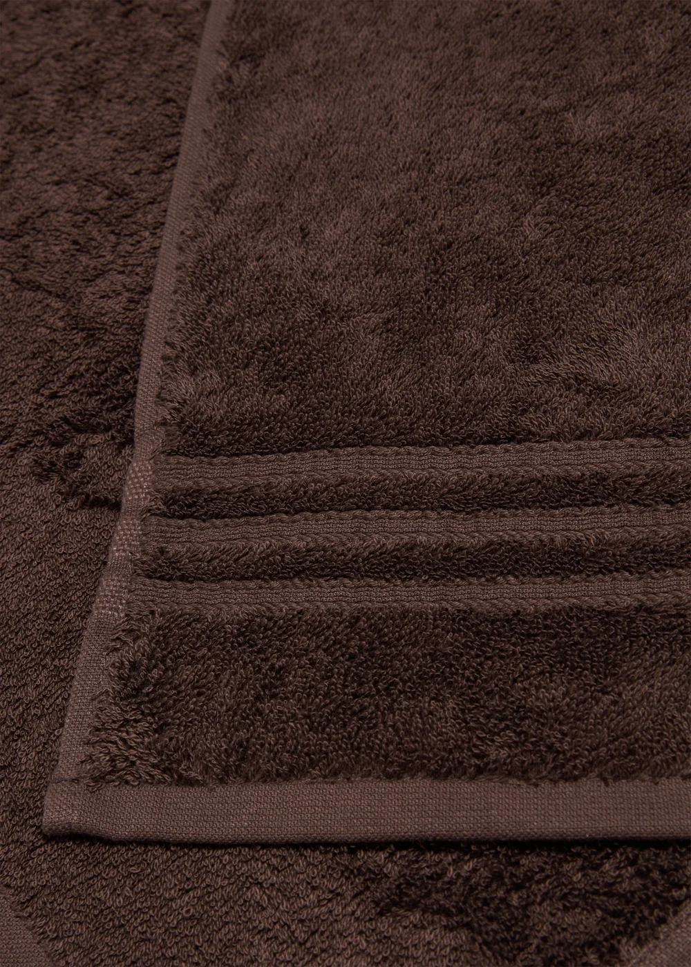 Brown Egyptian Cotton Towel - Hand Towel Image 2