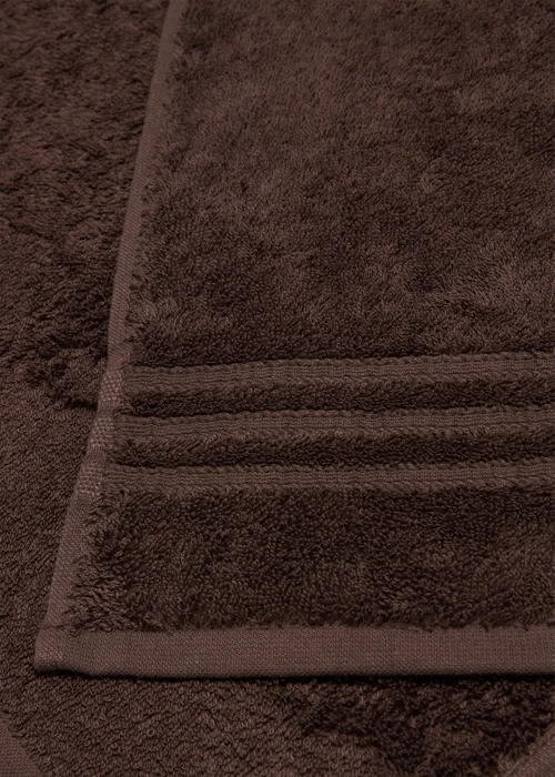 Brown Egyptian Cotton Towel - Hand Towel Image 2