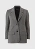 Et Vous Grey Herringbone Ponte Blazer - 10 Image 4