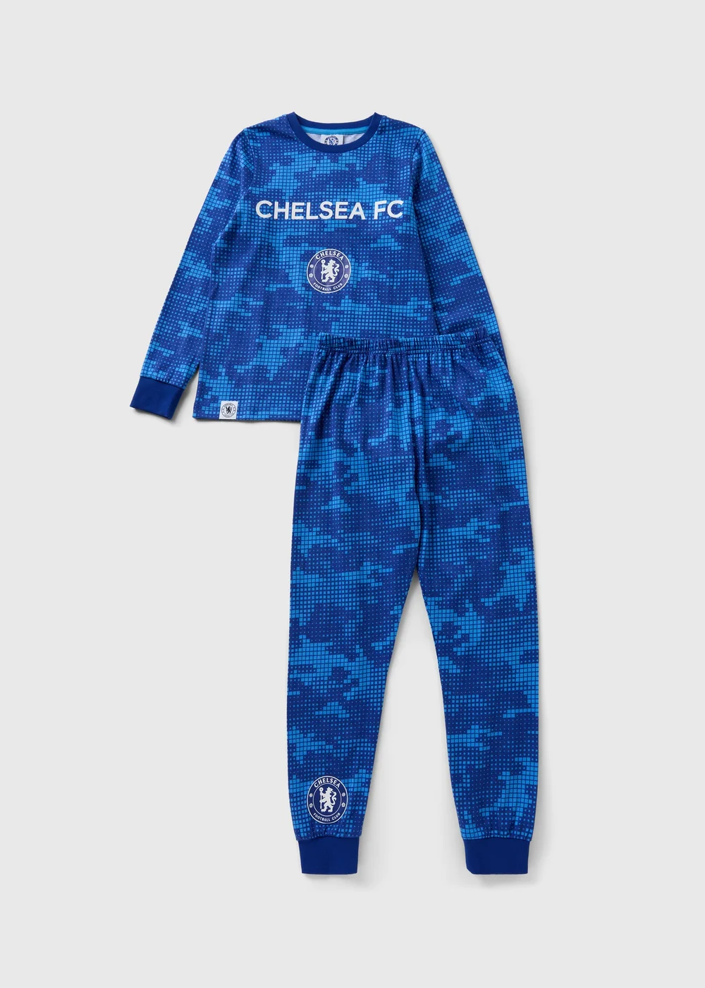 Chelsea FC Boys Blue Pyjama Set (4-13yrs) - Age 4 Years Image 1