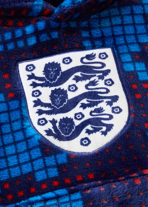 England Boys Navy Snuggle Hoodie (7-13yrs) - Small Image 2