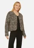 Yumi Brown Leopard Print Boxy Jacket - 10 Image 1