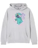 Vanilla Underground Rugrats Reptar Love Grey Marl Hoodie - L Image 1