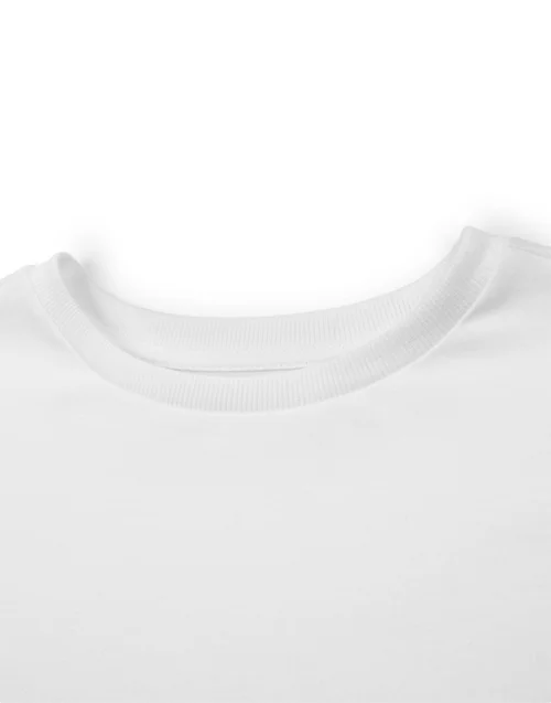 Vanilla Underground Disney True Original Mickey & Minnie White Cropped T-Shirt - Extra Large Image 3