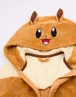 Vanilla Underground Pokemon Eevee Girls Brown Onesie (4-14 Years) - Age 4-5 Years Image 3