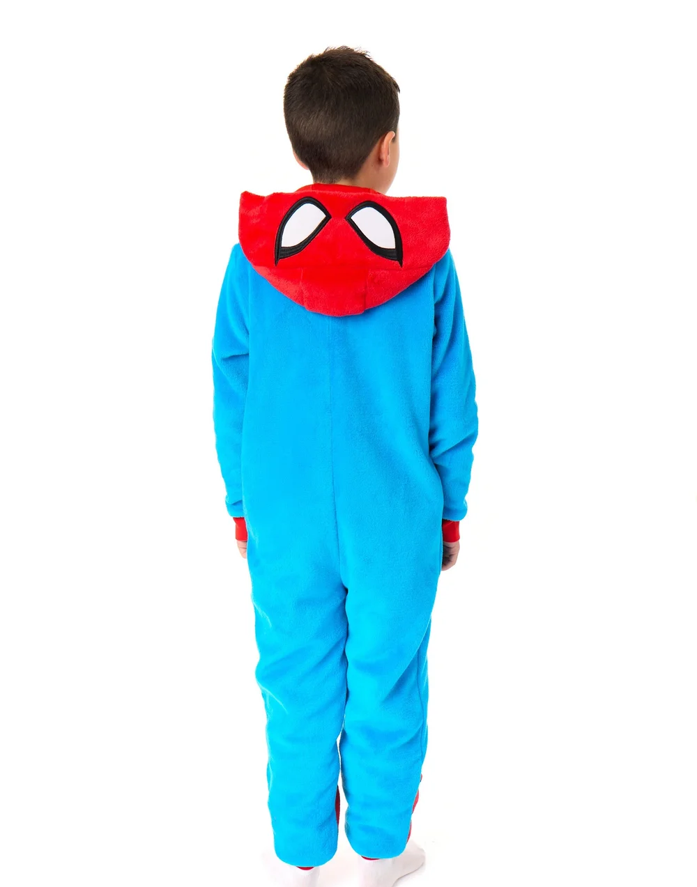 Vanilla Underground Spiderman Character Unisex Kids Blue Onesie (2-9 Years) - Age 7-8 Years Image 2