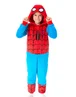 Vanilla Underground Spiderman Character Unisex Kids Blue Onesie (2-9 Years) - Age 7-8 Years Image 1
