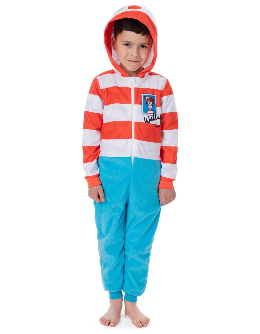 Vanilla Underground Where's Wally Onesie (3-14 Years) - Age 13-14 Years Image 1
