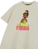 Vanilla Underground Disney Girls Oatmeal Tiana T-Shirt (3-8yrs) - Age 7-8 Years Image 5
