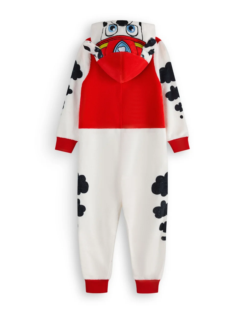 Vanilla Underground Paw Patrol Marshall Applique Face Unisex Kids Red Onesies (2-7 Years) - Age 4-5 Years Image 2