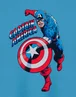 Vanilla Underground Marvel Boys Blue Captain America T-Shirt (3-14yrs) - Age 9-10 Years Image 6